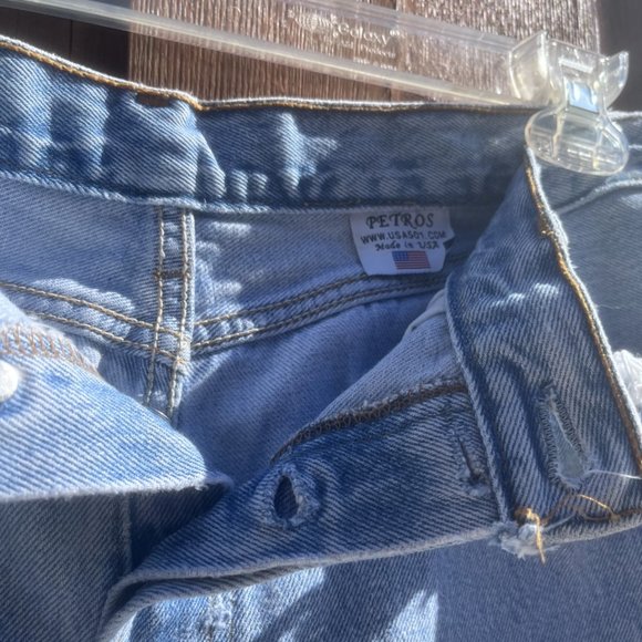 Vintage Levi's X Petros Denim Shorts - Picture 6 of 6
